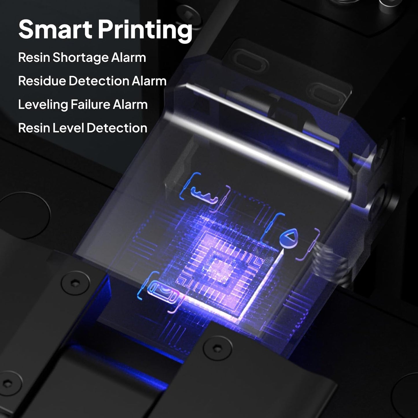 Saturn 4 Ultra 16K Resin 3D Printer with 10" 16K Mono LCD and Flip-Up Lid, Smart Tank Heating at 30 Β°C, 150Mm/H High Speed Printing, Large Printing Size of 8.33X4.66X8.66 Inches