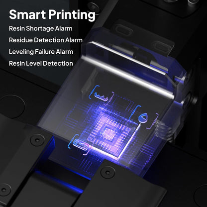 Saturn 4 Ultra 16K Resin 3D Printer with 10" 16K Mono LCD and Flip-Up Lid, Smart Tank Heating at 30 °C, 150Mm/H High Speed Printing, Large Printing Size of 8.33X4.66X8.66 Inches