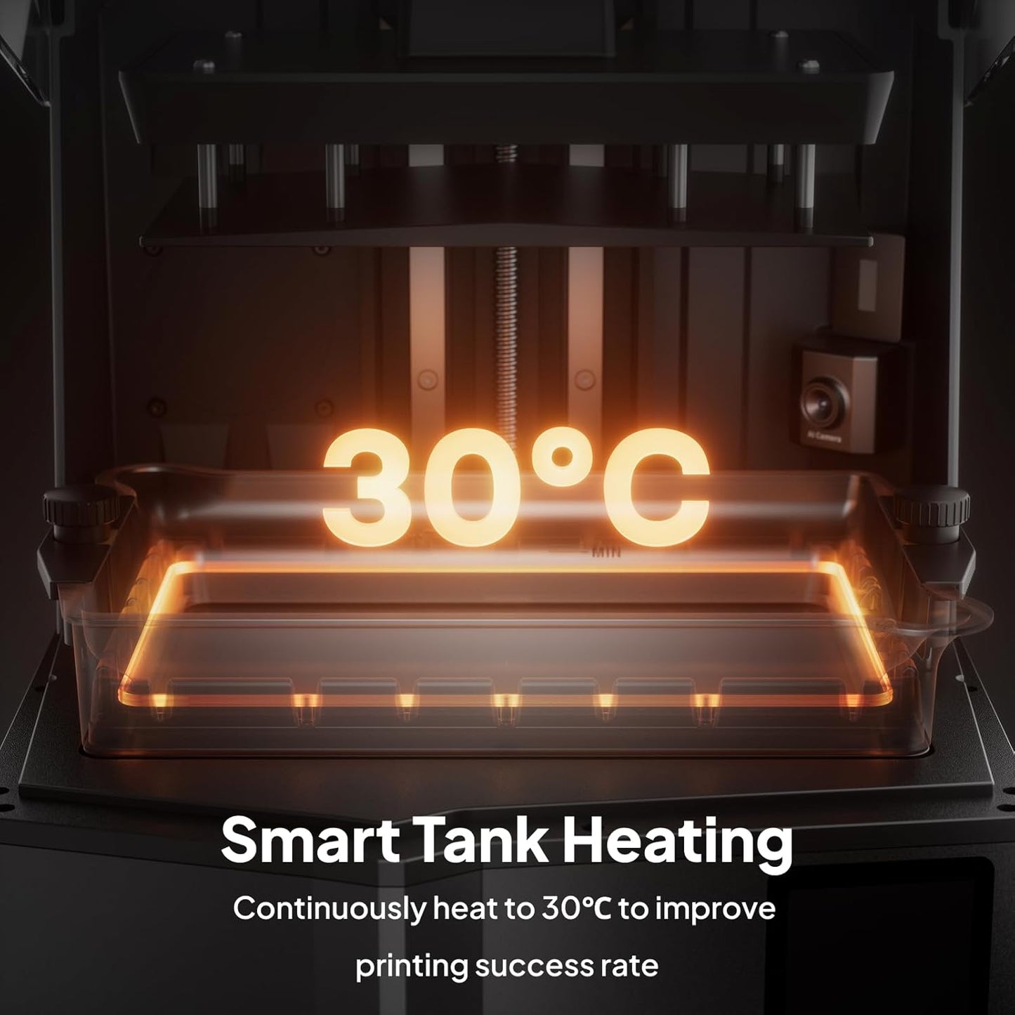 Saturn 4 Ultra 16K Resin 3D Printer with 10" 16K Mono LCD and Flip-Up Lid, Smart Tank Heating at 30 °C, 150Mm/H High Speed Printing, Large Printing Size of 8.33X4.66X8.66 Inches