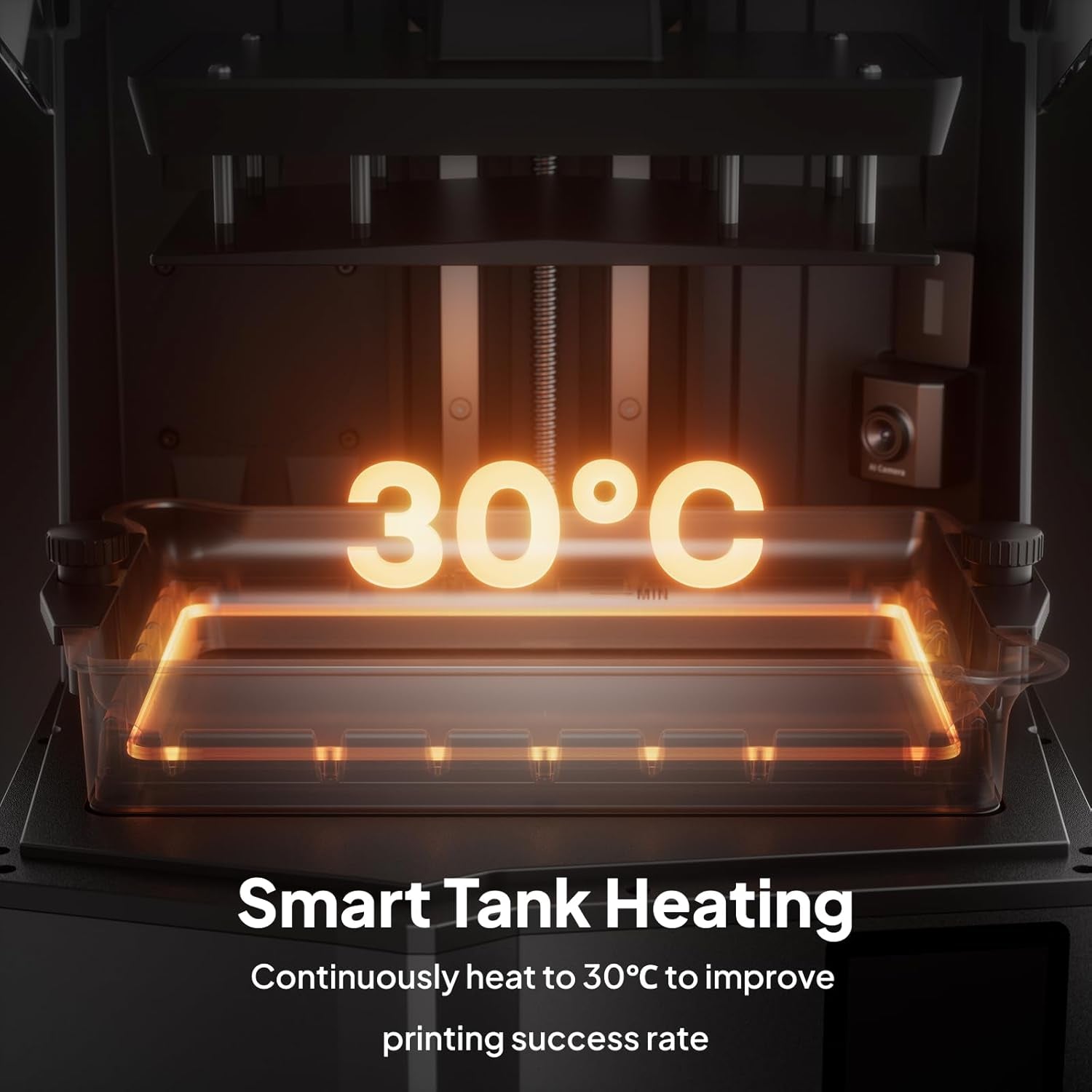 Saturn 4 Ultra 16K Resin 3D Printer with 10" 16K Mono LCD and Flip-Up Lid, Smart Tank Heating at 30 °C, 150Mm/H High Speed Printing, Large Printing Size of 8.33X4.66X8.66 Inches